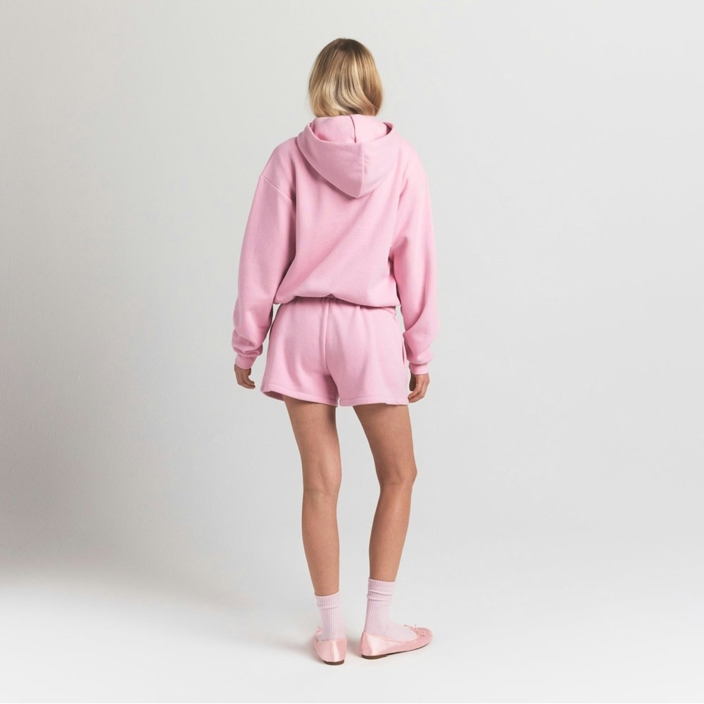 SKIMS Cotton Fleece Classic Hoodie in Halite - Picture 5 of 10